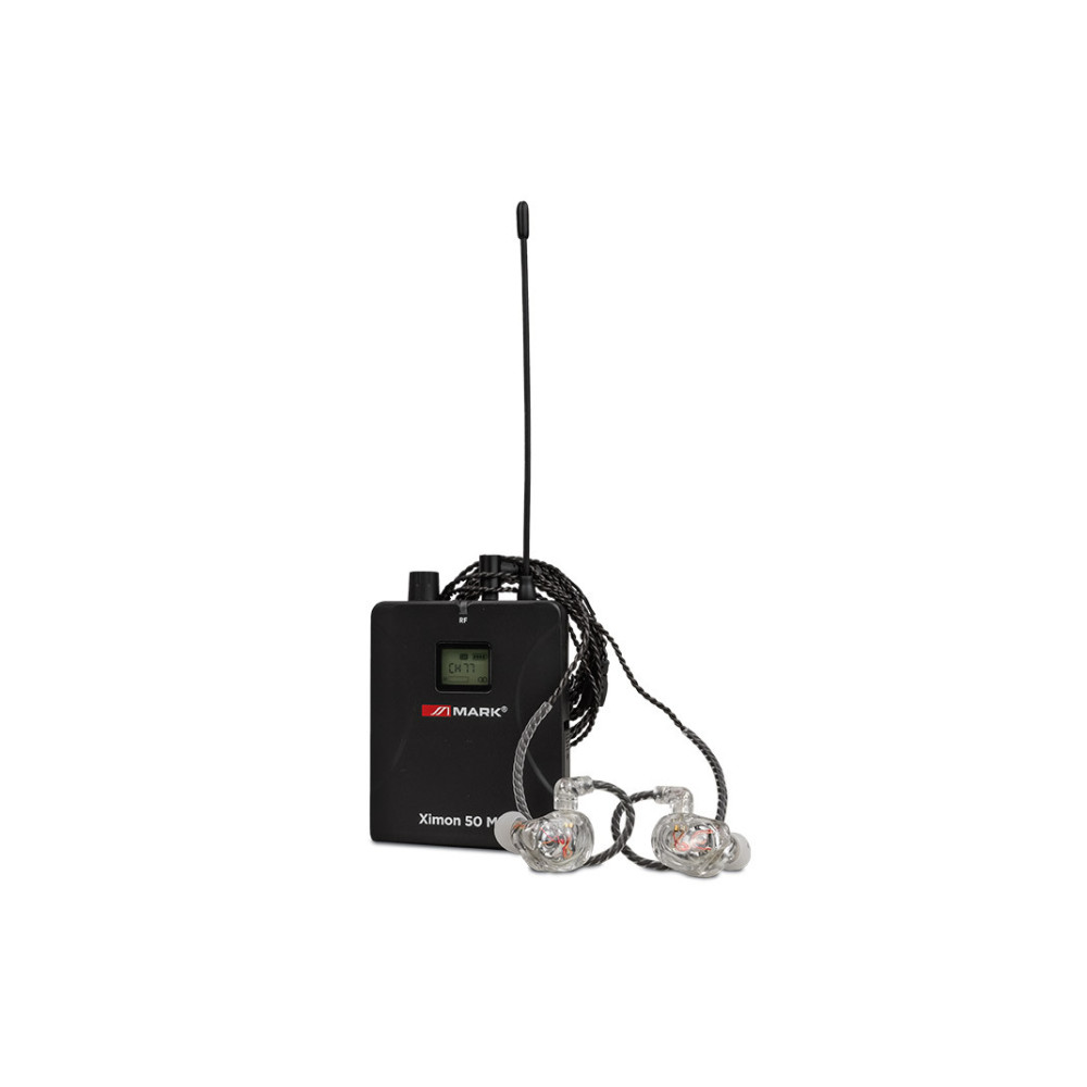 MARK XIMON 50 MR | Receptor In-Ear Inalámbrico UHF Profesional