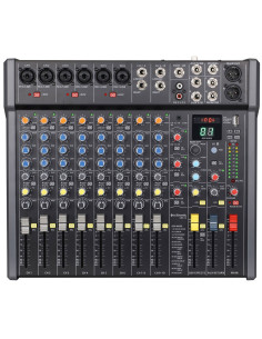 Citronic CMC-14 Mesa de mezclas 14 entradas con DSP y Reproductor USB/PC/BT