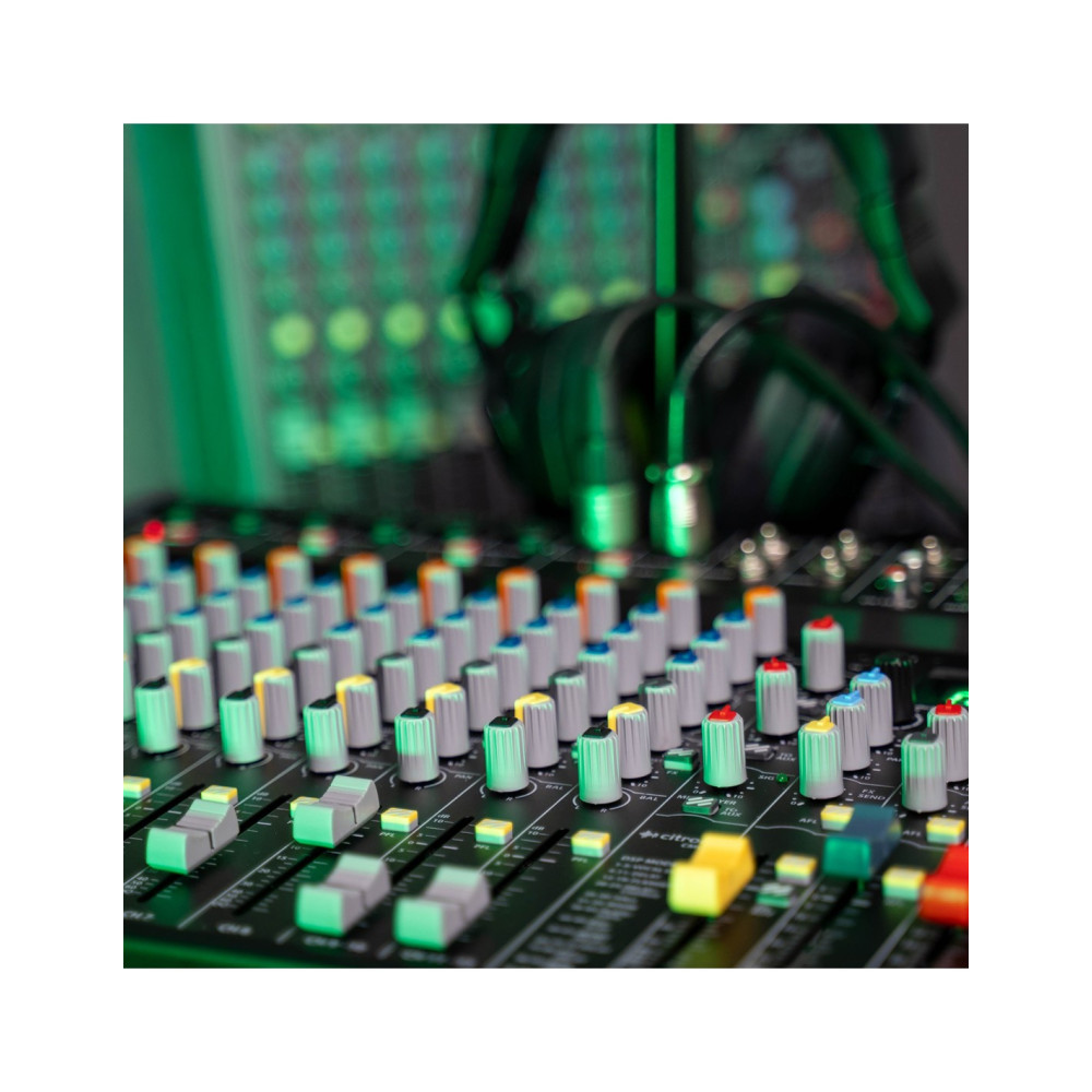Citronic CMC-14 Mesa de mezclas 14 entradas con DSP y Reproductor USB/PC/BT