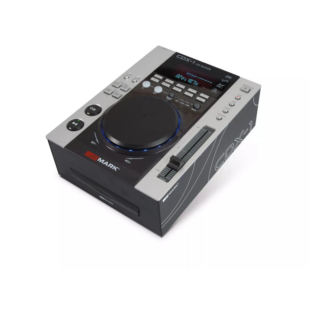 Mark, DJ BOX Set DJ. Mezclador de 2 canales + 2 reproductores CD