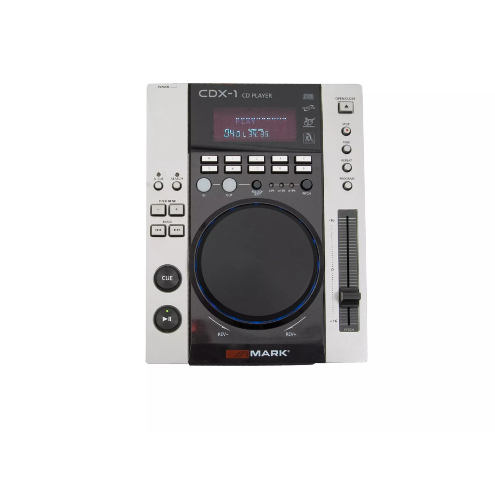 Mark, DJ BOX Set DJ. Mezclador de 2 canales + 2 reproductores CD