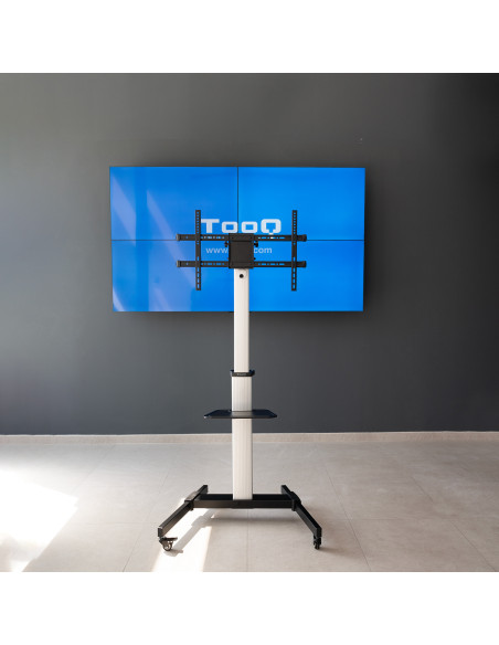 Tooq FS1886M-B Soporte suelo ruedas Hera 37-86