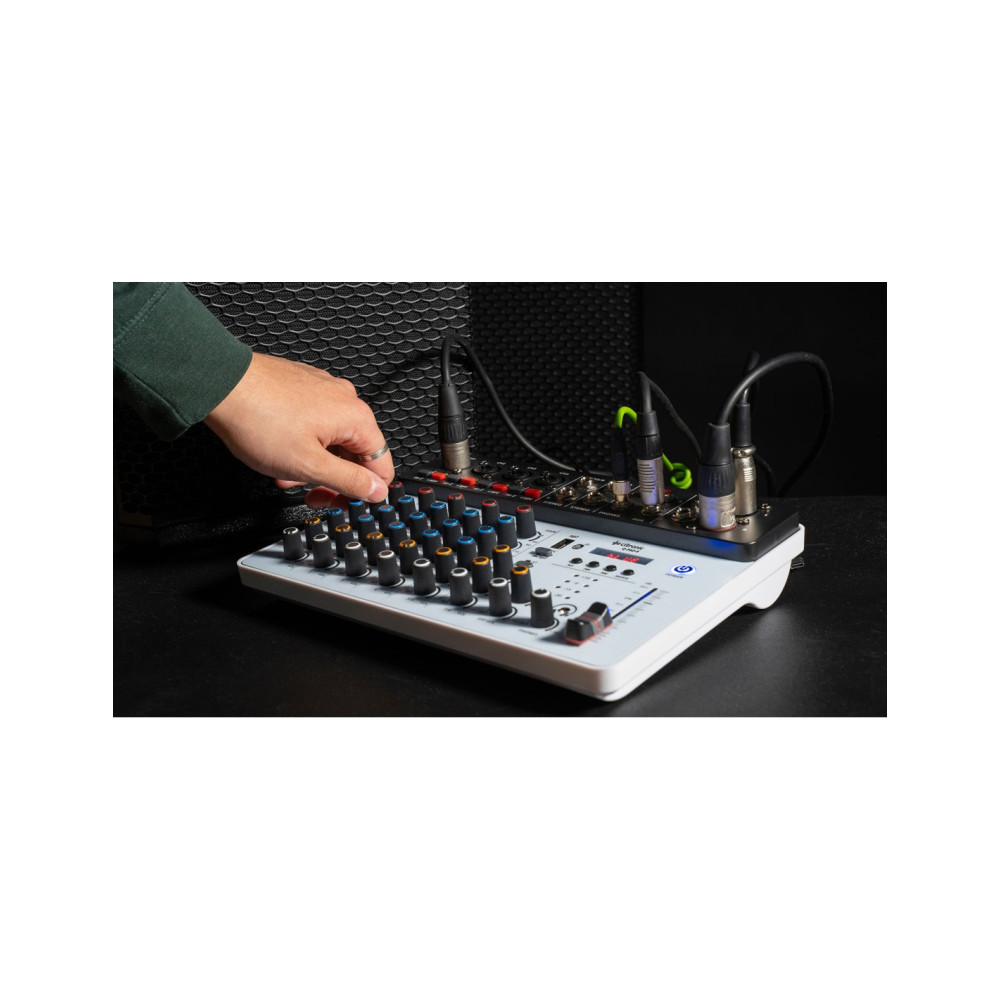 CITRONIC Q-PAD-8 Mezclador con Interface de audio USB y Bluetooth