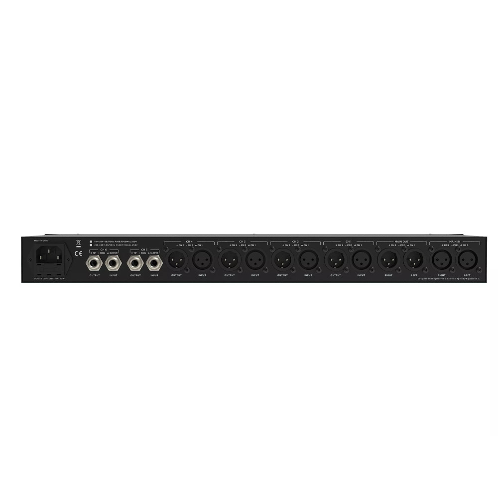 WDS 602 ST | Mezclador Splitter Rack 19" 2 Entradas 6+2 Salidas