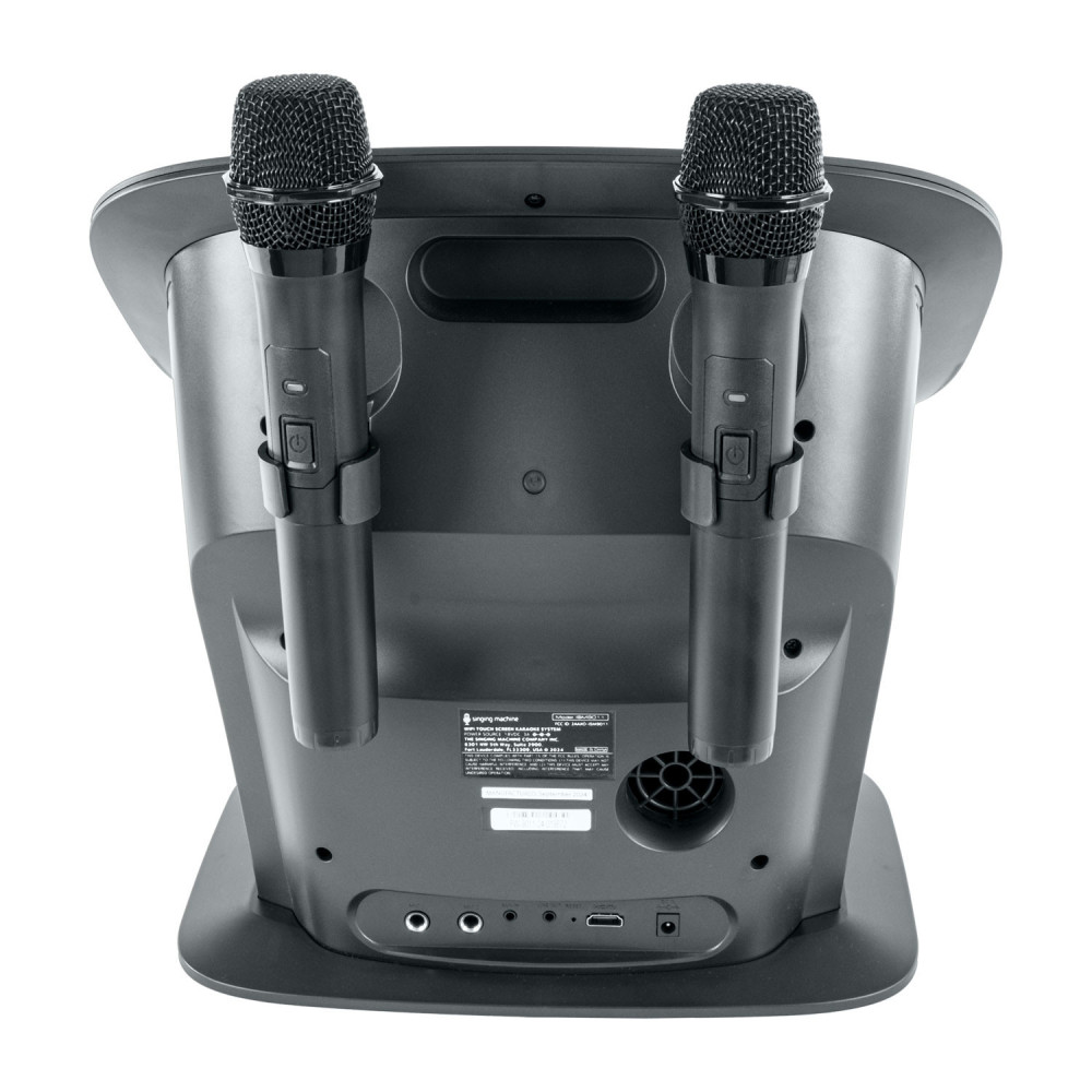 Singing Machine ISM9011 Karaoke Platinum WiFi con pantalla y 2 micros