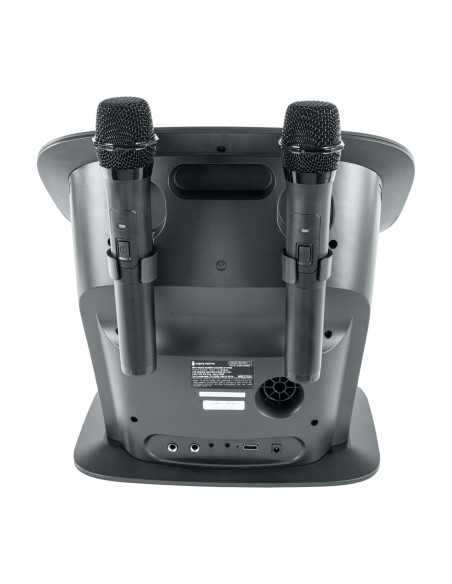 Singing Machine ISM9011 Karaoke Platinum WiFi con pantalla y 2 micros