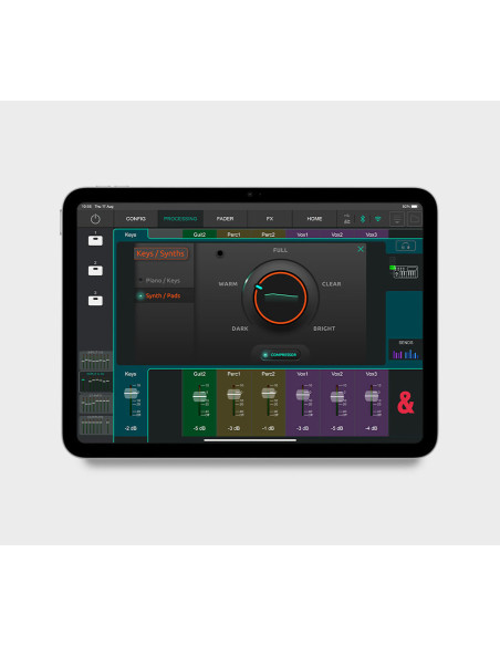 Allen & Heath CQ-20B Mezclador Digital Rack Wi-Fi
