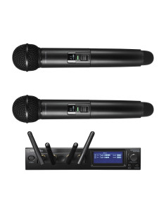 Audio-Technica ATW-1422 sistema inalámbrico dual de mano 2,4 GHz