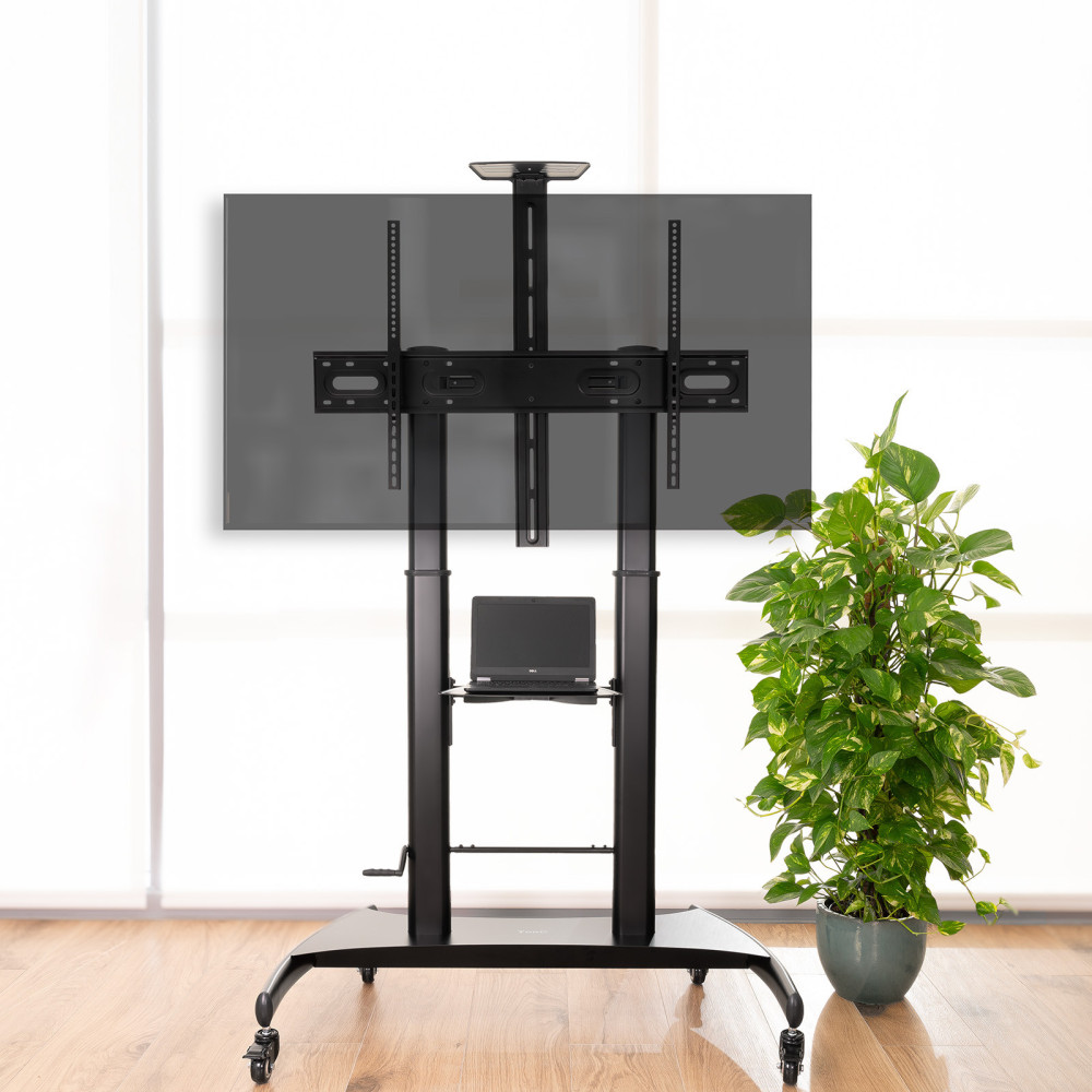 TooQ FS20404HM-B Soporte de Suelo con Ruedas 60-100" 100kg
