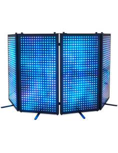 AFX DJ-LEDPANEL Fachada LED para DJ con Flight Case | Masquesonido