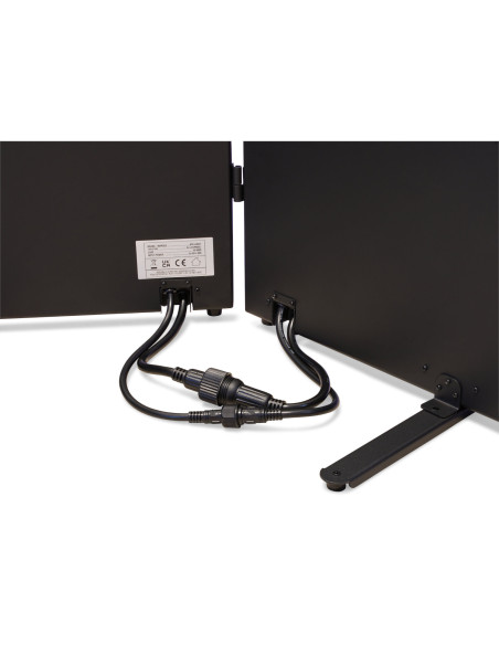 AFX DJ-LEDPANEL Fachada LED para DJ con Flight Case | Masquesonido