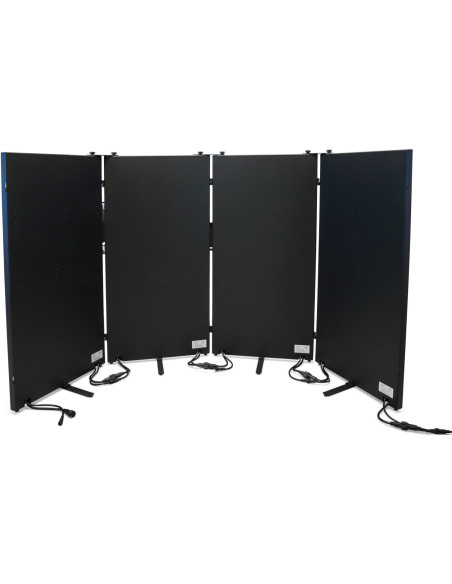 AFX DJ-LEDPANEL Fachada LED para DJ con Flight Case | Masquesonido
