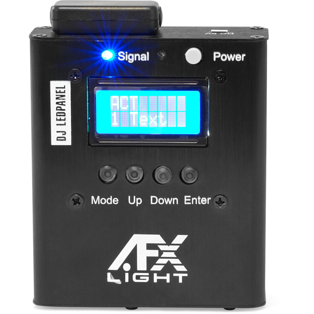 AFX DJ-LEDPANEL Fachada LED para DJ con Flight Case | Masquesonido