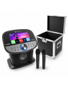 Pack Singing Machine ISM9011 Karaoke Platinum con flight case de transporte y 2 micrófonos inalámbricos
