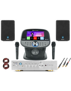 Pack Singing Machine ISM9011 Home Edition con Amplificador HiFi y Altavoces 2