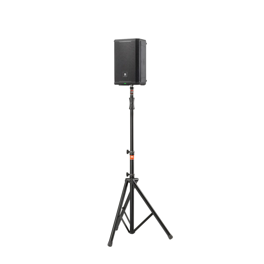JBL PRX908 montado en soporte para eventos