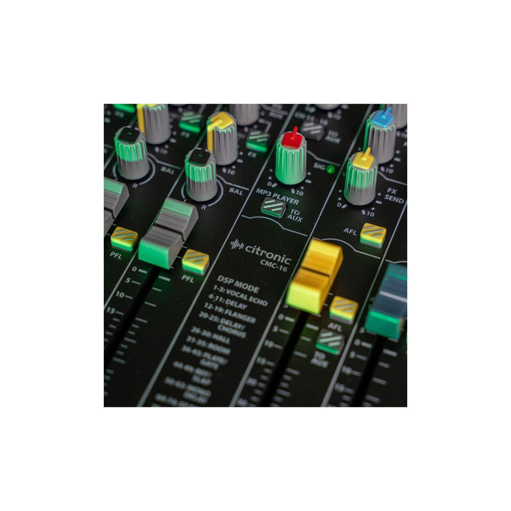 Mesa de Mezclas para Directo Citronic CMC-16 USB Bluetooth