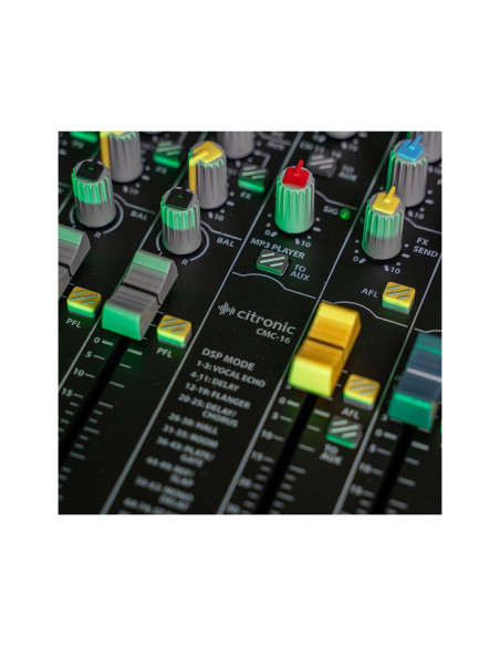 Mesa de Mezclas para Directo Citronic CMC-16 USB Bluetooth