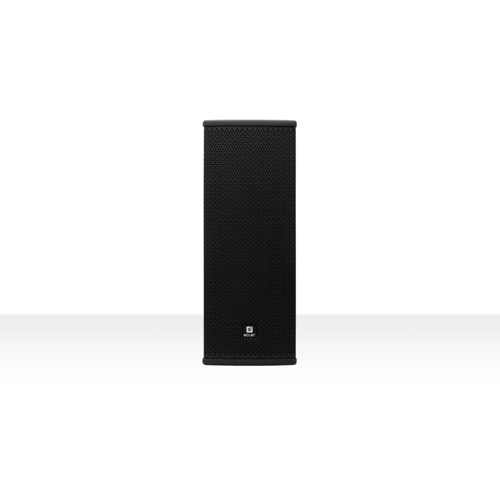 Ecler ARQIS205IB altavoz de instalación 2 x 5 pulgadas vista frontal vertical negro
