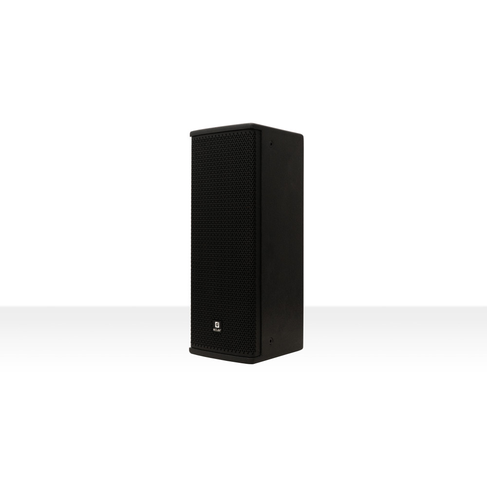 Ecler ARQIS205IB altavoz compacto de madera para instalación fija vista en perspectiva