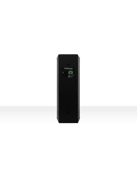 Ecler ARQIS205IB vista trasera con conexiones Euroblock y Speakon