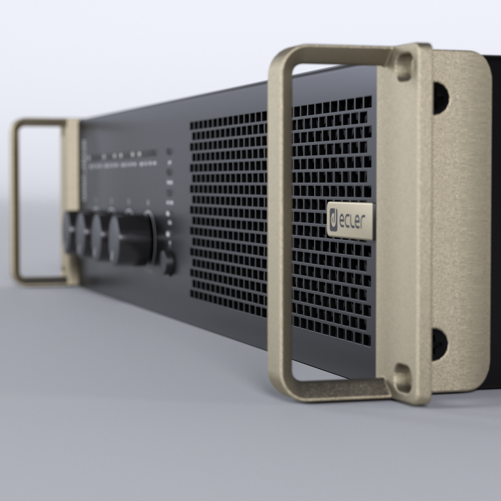 Ecler HADA-4B250 amplificador DSP 4x250W LoZ/HiZ