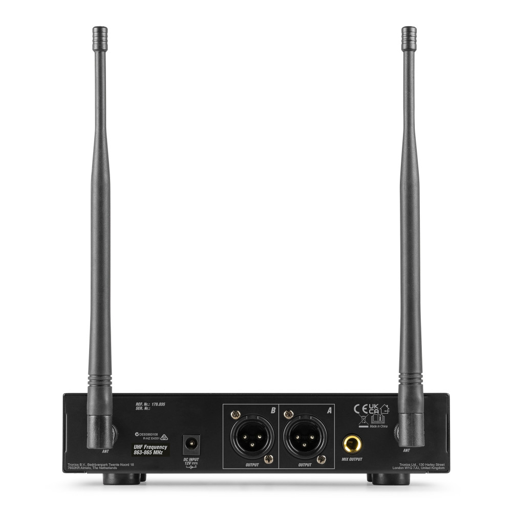 Power Dynamics PD220 Micrófonos UHF True Diversity
