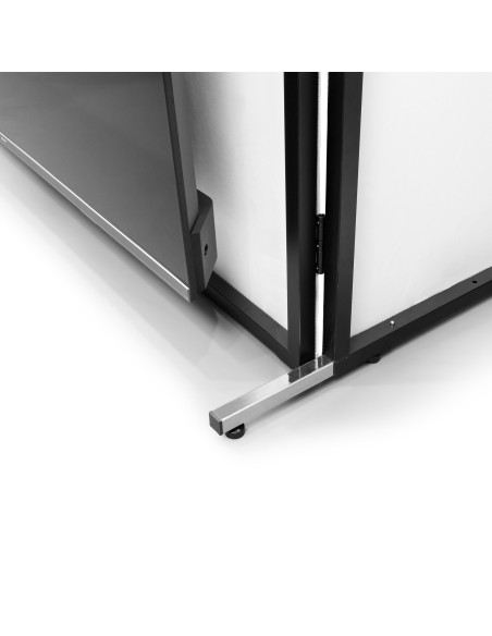 Vonyx DB6 Pro Cabina DJ Plegable con Soporte TV