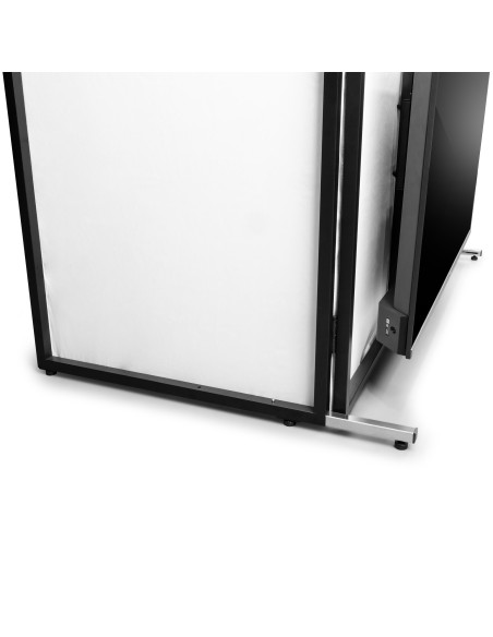 Vonyx DB6 Pro Cabina DJ Plegable con Soporte TV