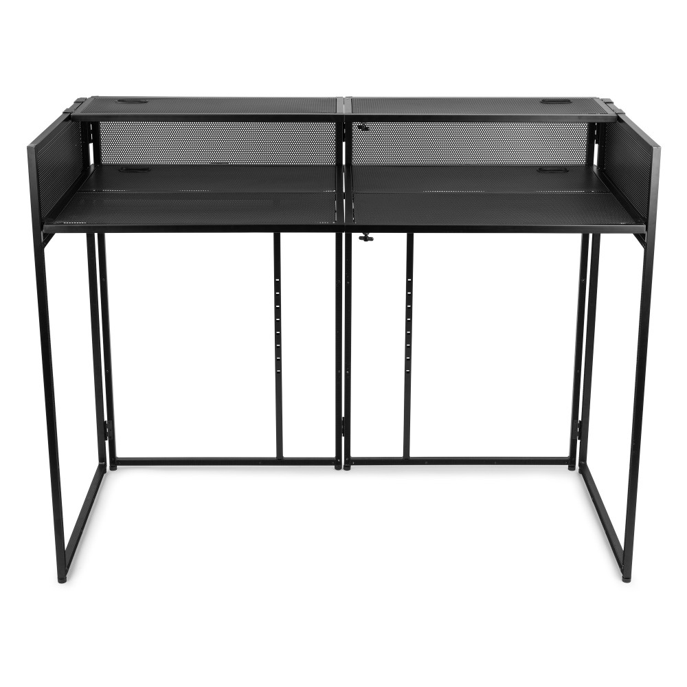 Vonyx DB6 Pro Cabina DJ Plegable con Soporte TV