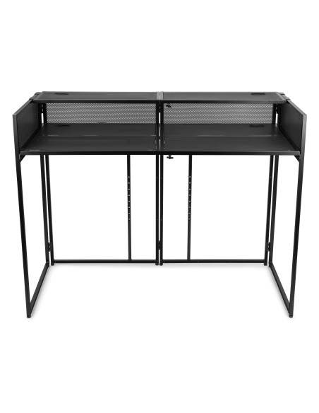 Vonyx DB6 Pro Cabina DJ Plegable con Soporte TV