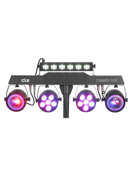beamZ CLS NesoUV Party Bar Jelly Moon PAR UV