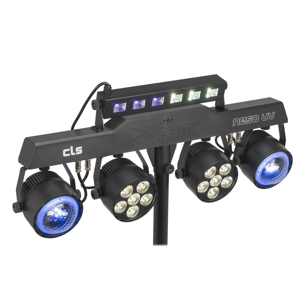 beamZ CLS NesoUV Party Bar Jelly Moon PAR UV