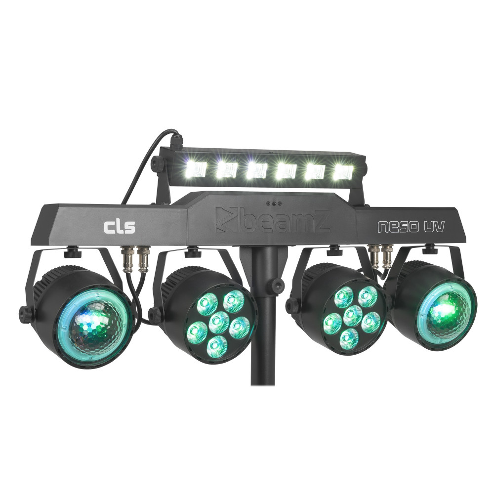 beamZ CLS NesoUV Party Bar Jelly Moon PAR UV
