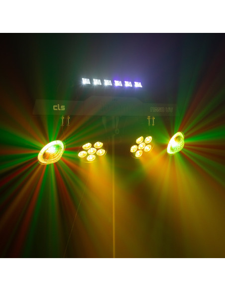 beamZ CLS NesoUV Party Bar Jelly Moon PAR UV