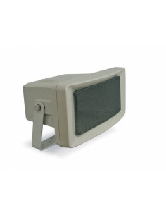 Pack de megafonía 100V PRO 240W exterior IP56 con proyectores WORK Pro y amplificador Power Dynamics 2