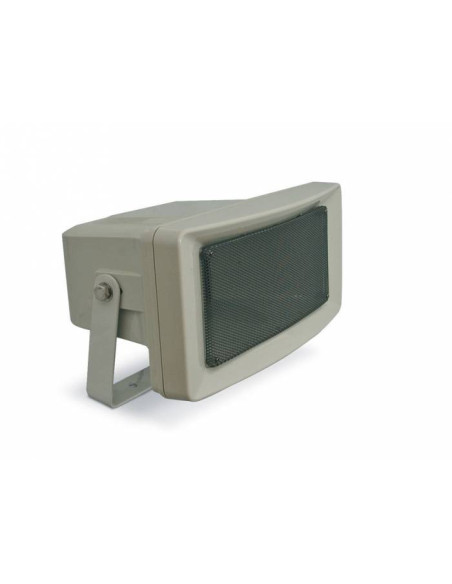 Componentes incluidos en pack de megafonía exterior IP56 con 5 proyectores WORK Pro WHS 45 S