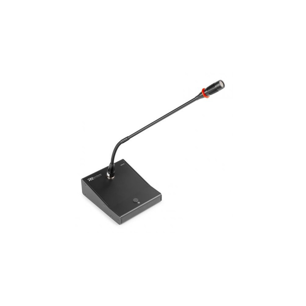 Micrófono Power Dynamics TM370 para avisos en sistema de megafonía exterior IP56