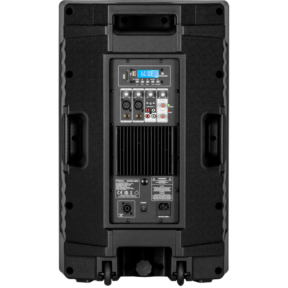 Sistema de sonido Ibiza Sound XTK15A con dos altavoces activos de 15 pulgadas