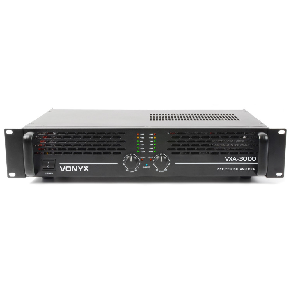 Etapa Vonyx VXA-3000 incluida en sistema de sonido Seven Sound 2800 PLUS
