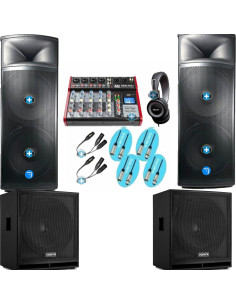 Pack IOWA EVENTO DIRECTO POWER MKII - Equipo de sonido con 6600w