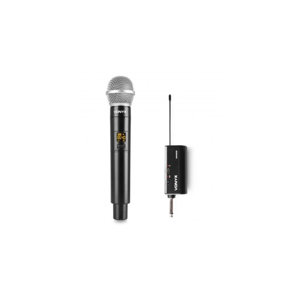 Micrófono inalámbrico Vonyx WM55 UHF incluido en Pack Seven Vocalista Basic