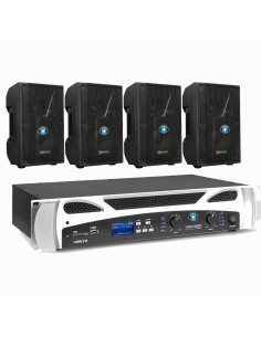 Pack de Sonido 399 con etapa Vonyx VPA1500 y cuatro altavoces pasivos MARK MS 28