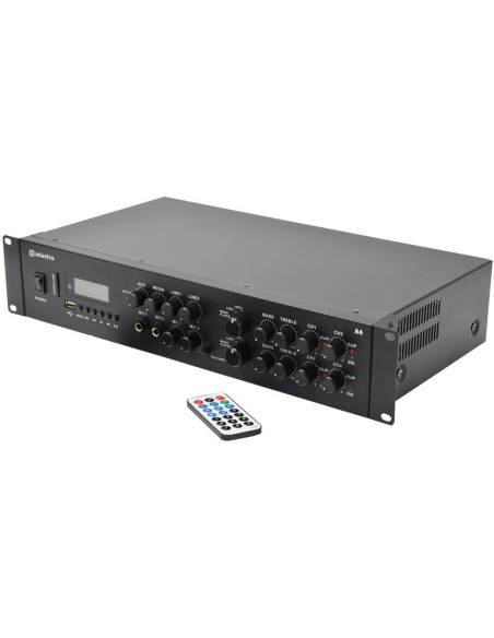 Adastra A4 Amplificador multicanal profesional 4 x 200W RMS