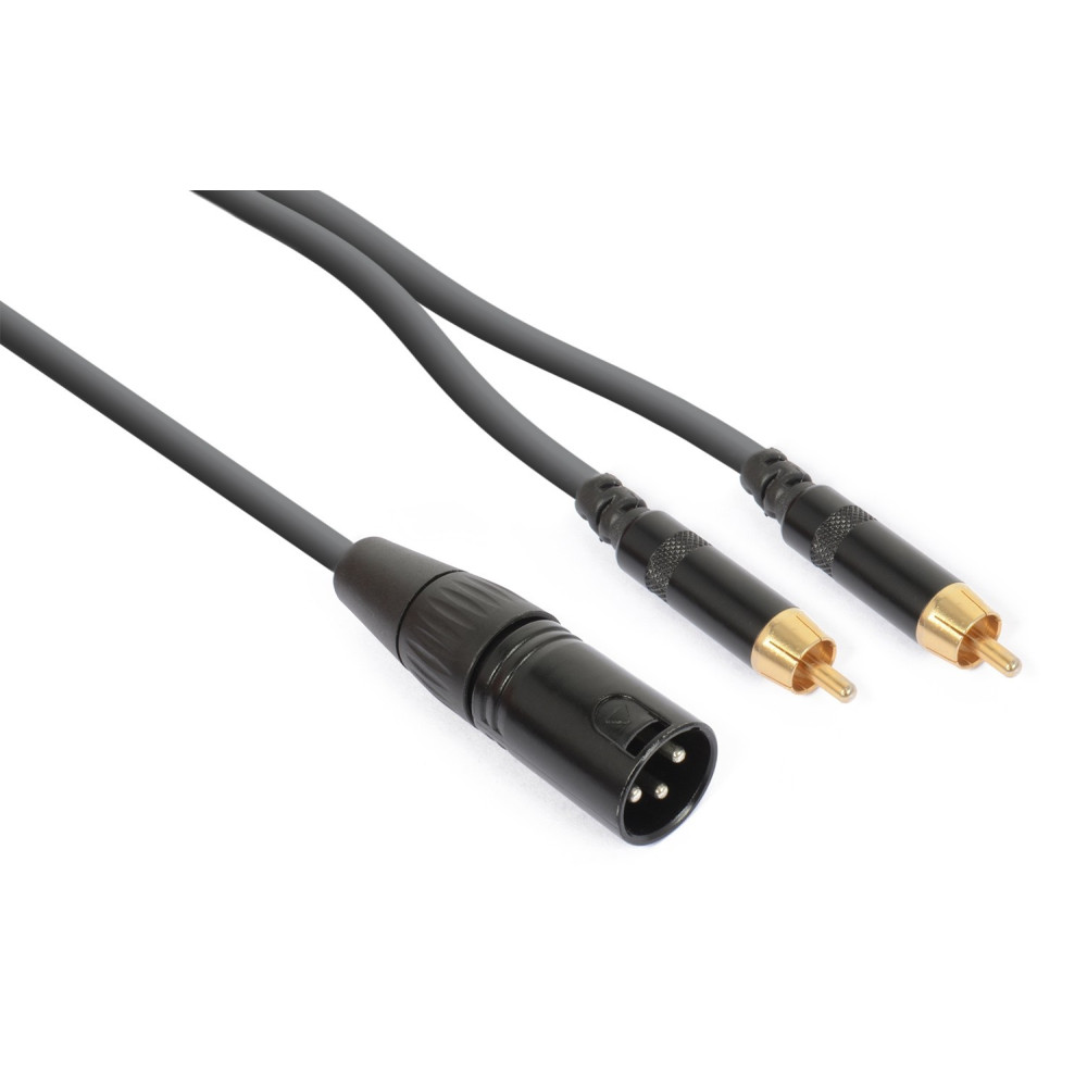PD-Connex CX58-3 Cable XLR a 2 RCA 3m
