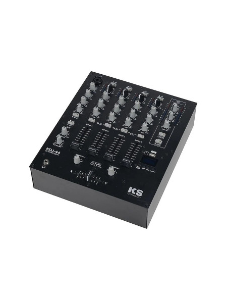 KS KDJ 44 mezclador DJ 4+1 USB Bluetooth