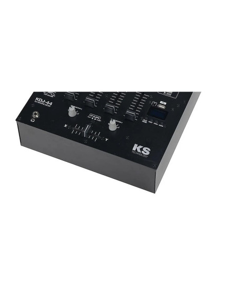KS KDJ 44 mezclador DJ 4+1 USB Bluetooth