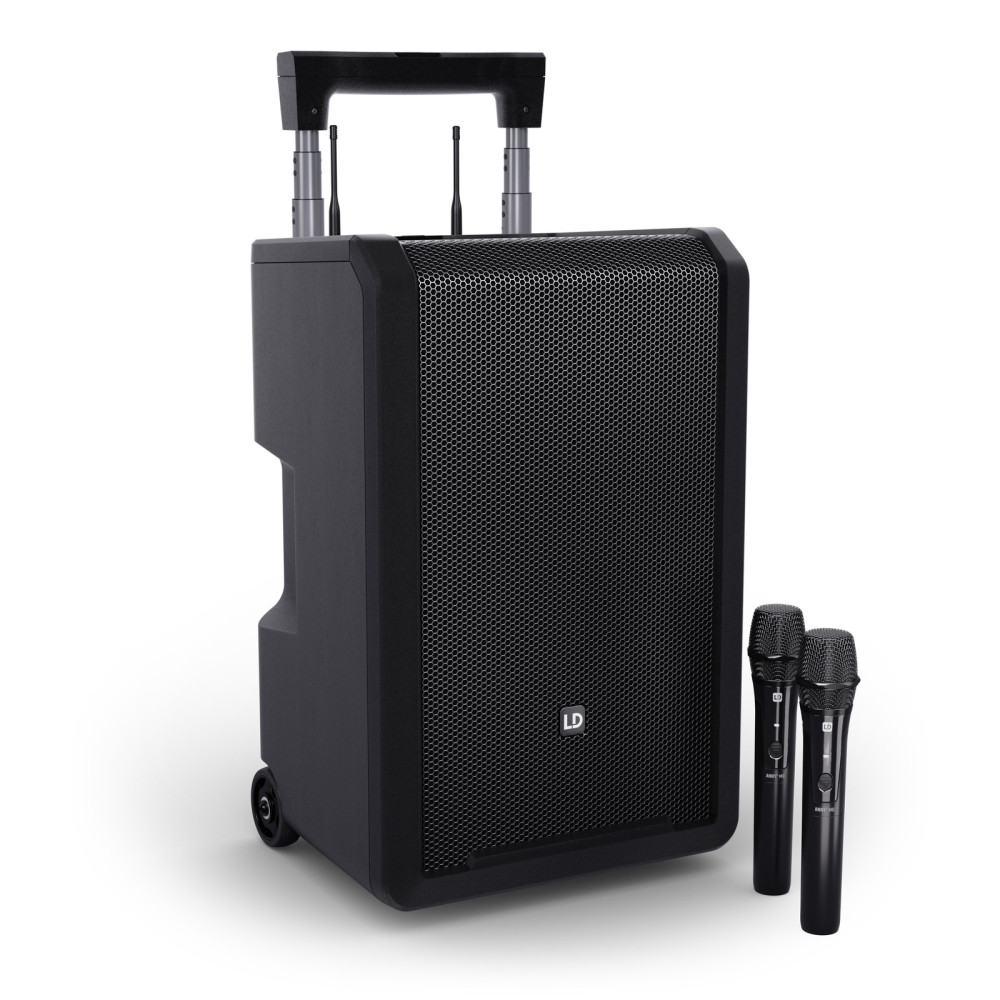 LD Systems ANNY 10 HHD 2 B5 | Altavoz batería 10" con 2 micros