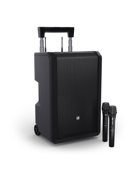 LD Systems ANNY 10 HHD 2 B5 | Altavoz batería 10" con 2 micros