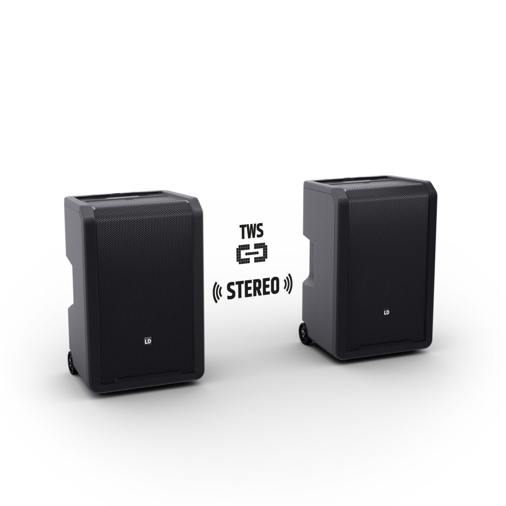 LD Systems ANNY 10 HHD 2 B5 | Altavoz batería 10" con 2 micros